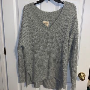 Hollister Grey Oversized Sweater